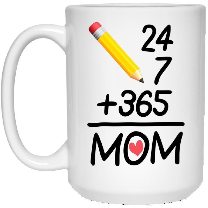 365 Mom 15 oz. White Mug-KaboodleWorld