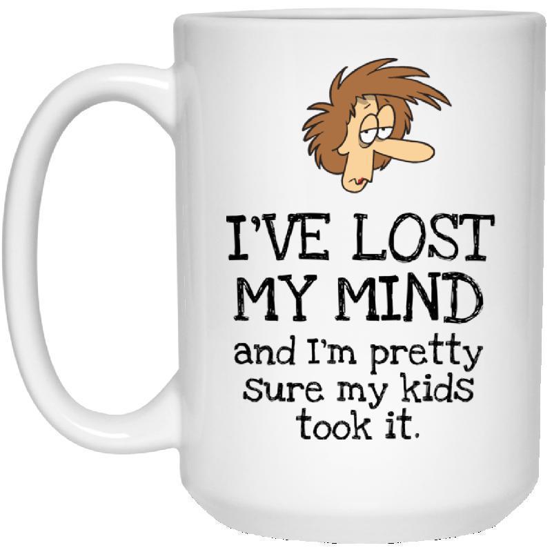 Lost my Mind15 oz. White Mug-KaboodleWorld