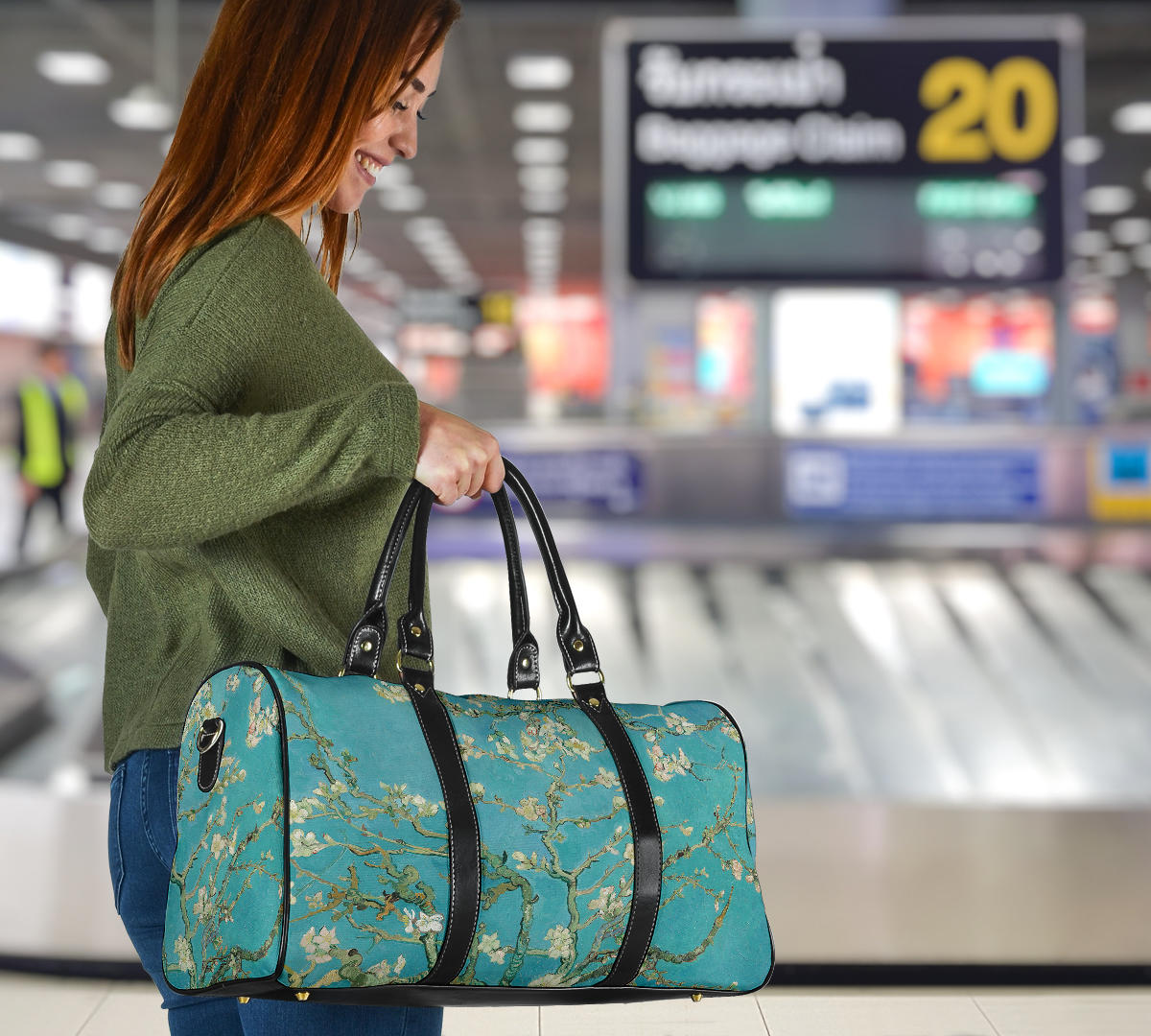 Van Gogh Almond Blossom Travel Bag-KaboodleWorld
