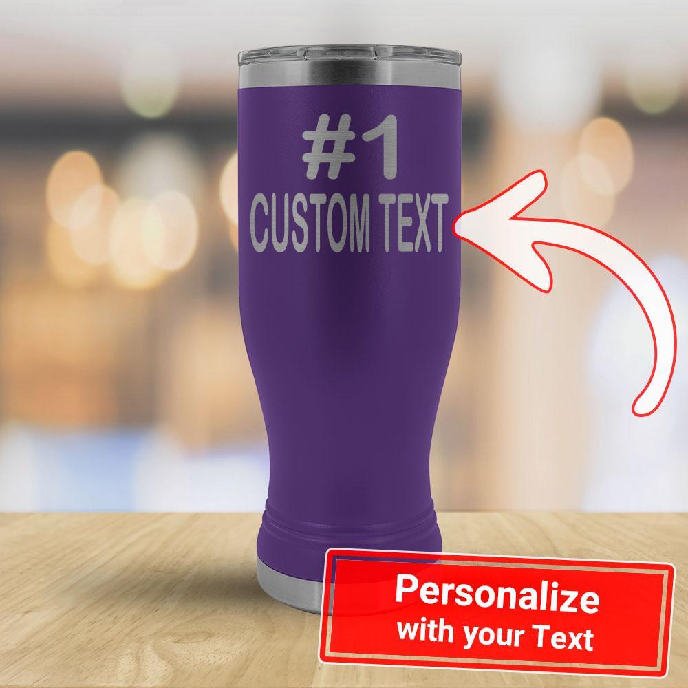 #1 Custom Text - 20oz Boho Tumbler-KaboodleWorld
