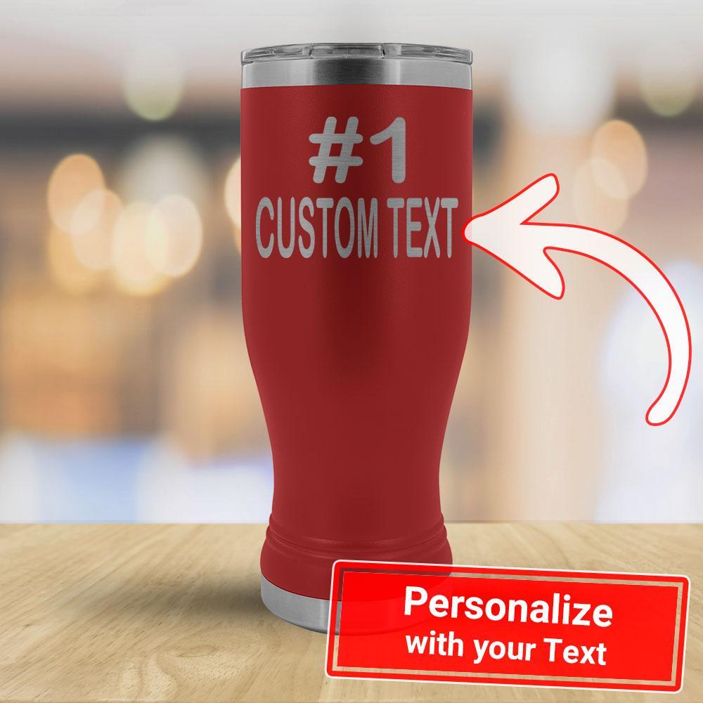 #1 Custom Text - 20oz Boho Tumbler-KaboodleWorld