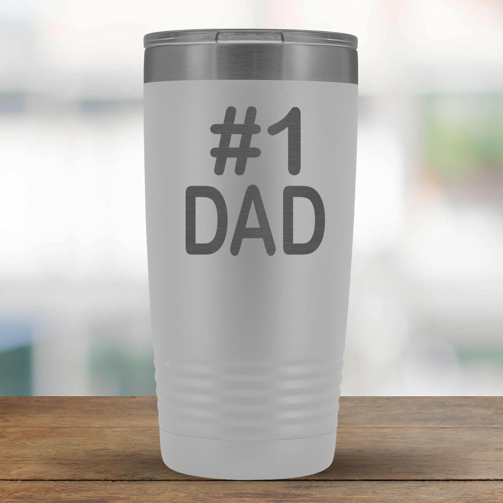 #1 DAD - 20oz Tumbler-KaboodleWorld