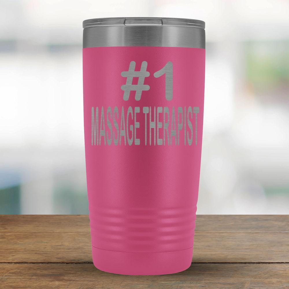 #1 Massage Therapist - 20oz Tumbler-KaboodleWorld