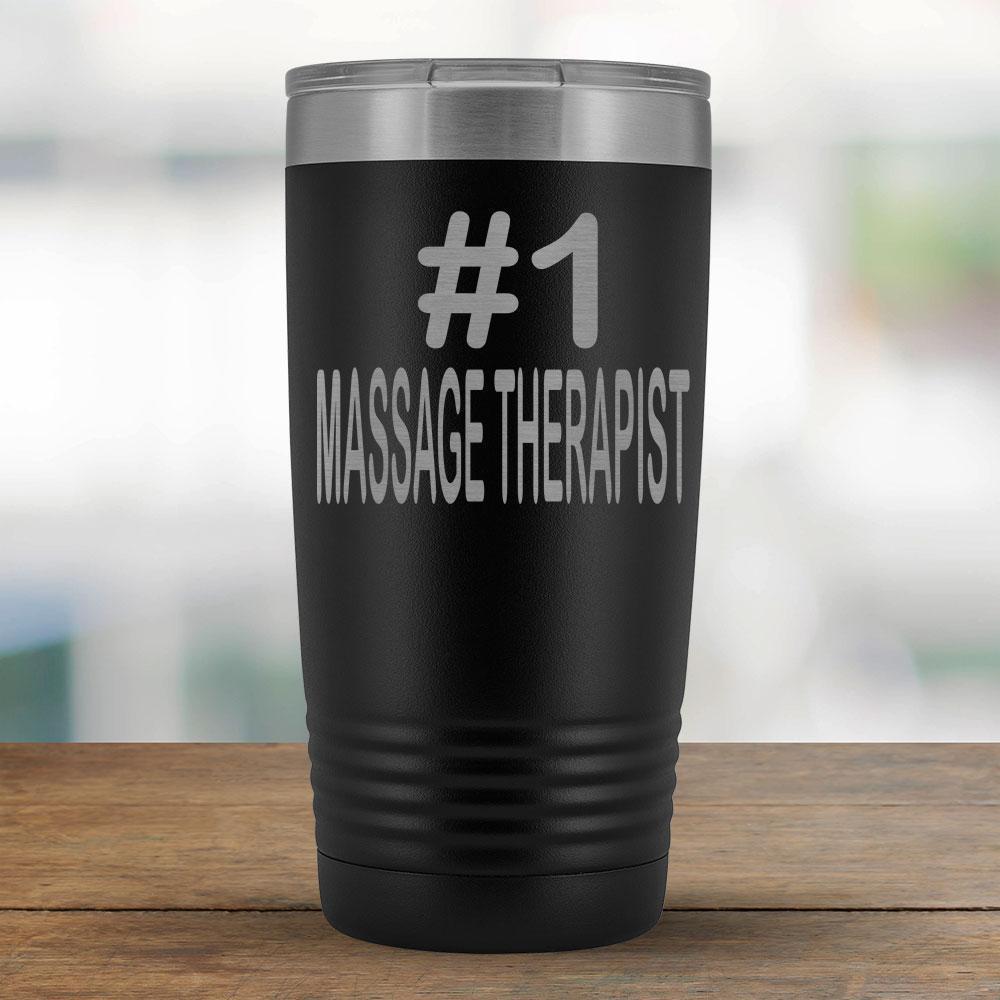 #1 Massage Therapist - 20oz Tumbler-KaboodleWorld
