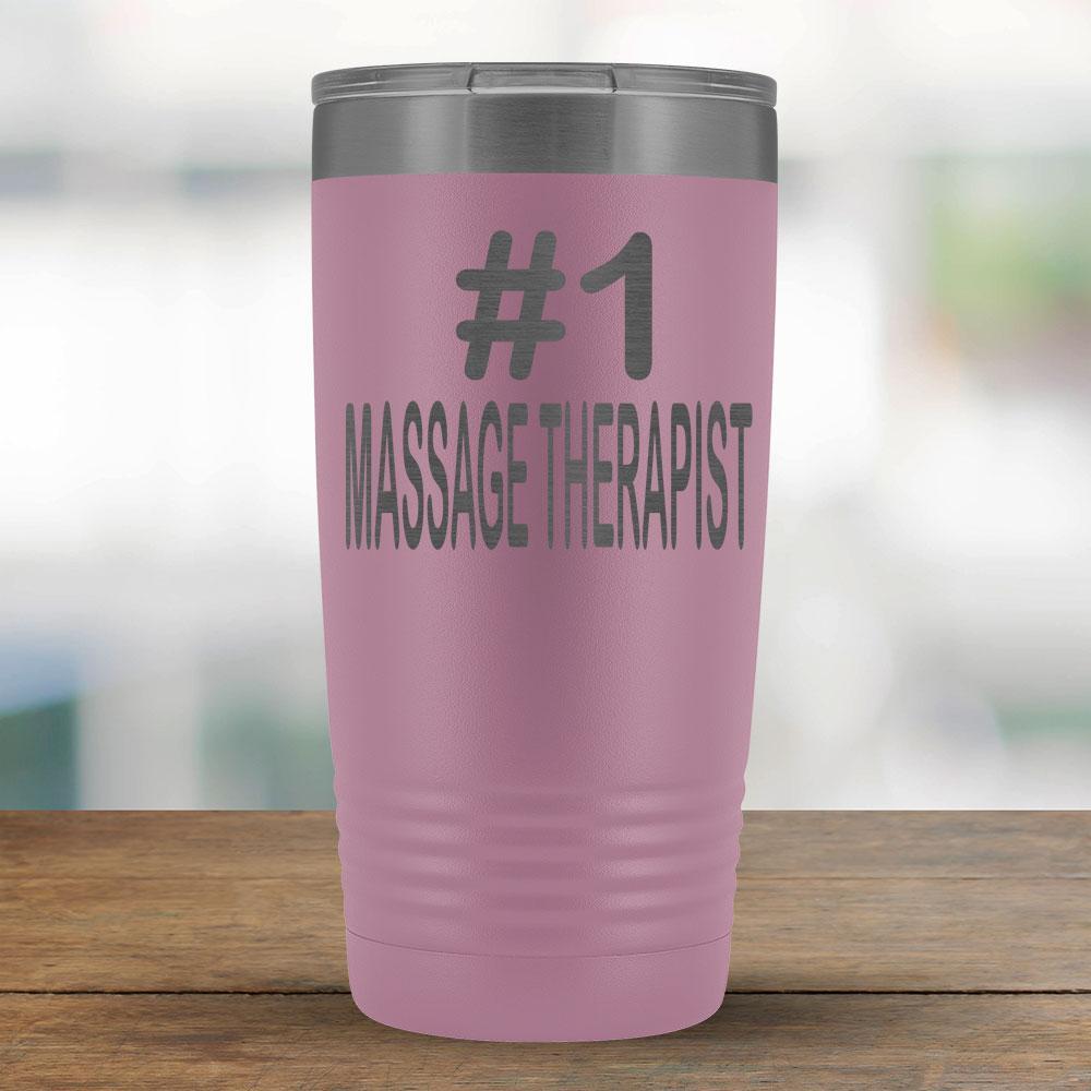 #1 Massage Therapist - 20oz Tumbler-KaboodleWorld