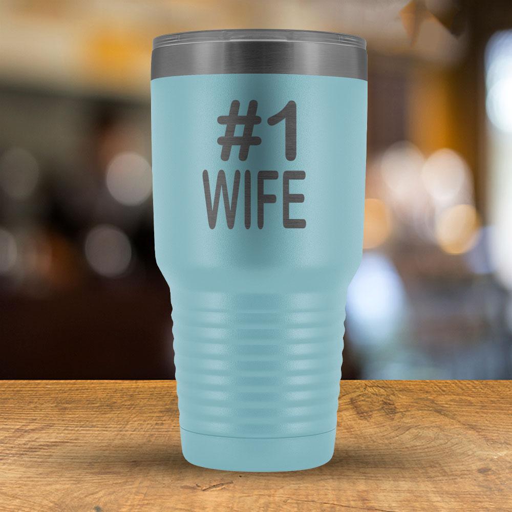 #1 Wife - 30oz Tumbler-KaboodleWorld