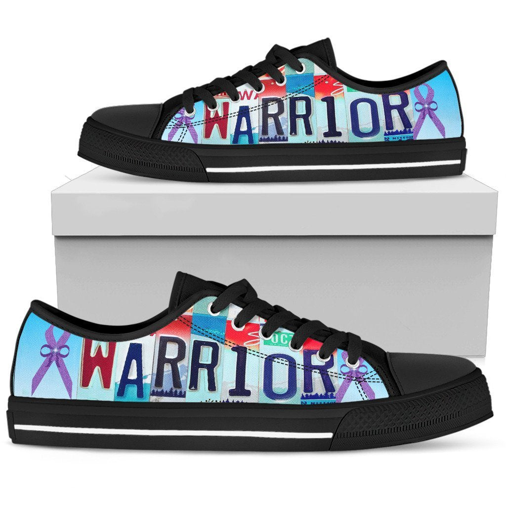 Alzheimer Warrior Low Top Shoes - Men-KaboodleWorld