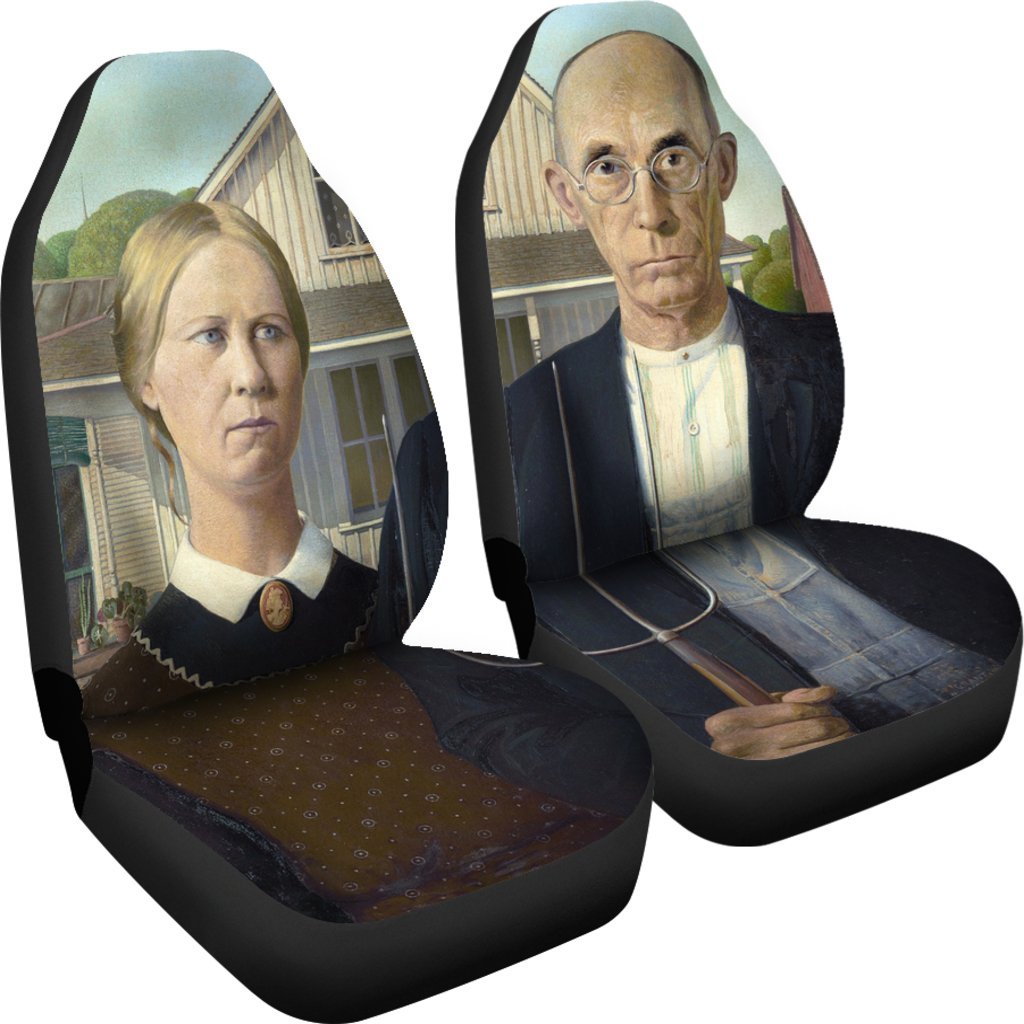American Gothic Car Seat Covers-KaboodleWorld