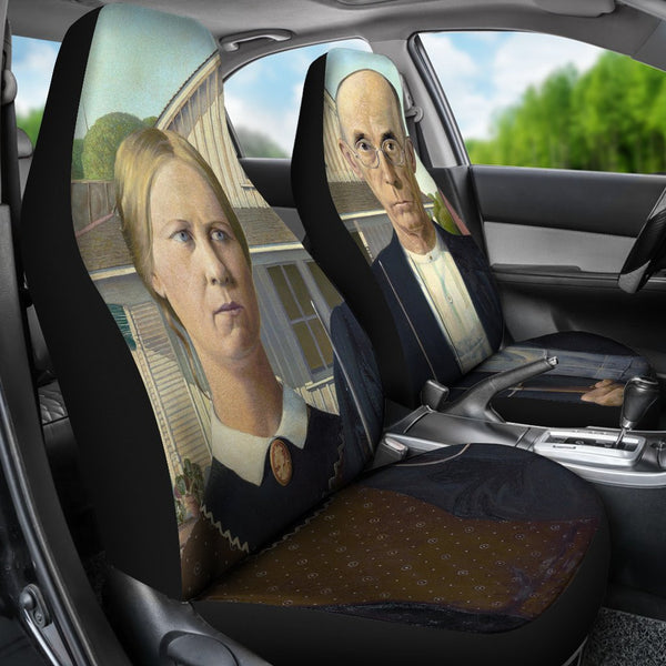 American Gothic Car Seat Covers-KaboodleWorld