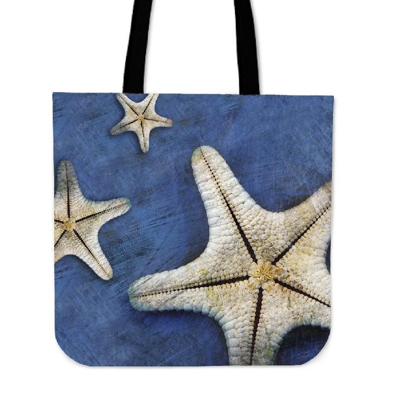 Armored Starfish Underside - Cotton Tote-KaboodleWorld