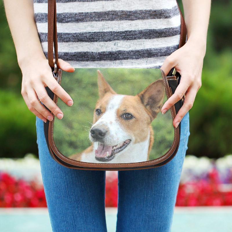 Basenji Saddle Bag-KaboodleWorld