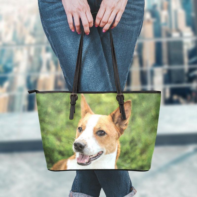 Basenji Small Tote-KaboodleWorld