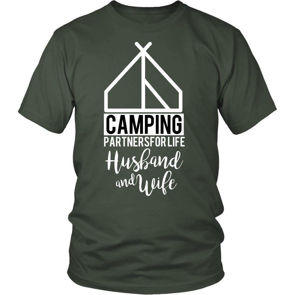 'Camping Partners for Life' T-Shirt-KaboodleWorld