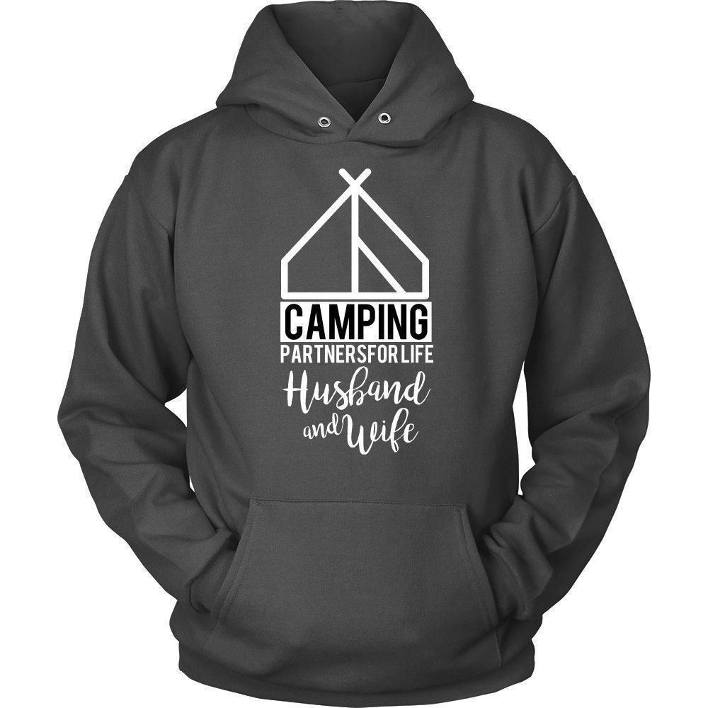 'Camping Partners for Life' Unisex Hoodie-KaboodleWorld