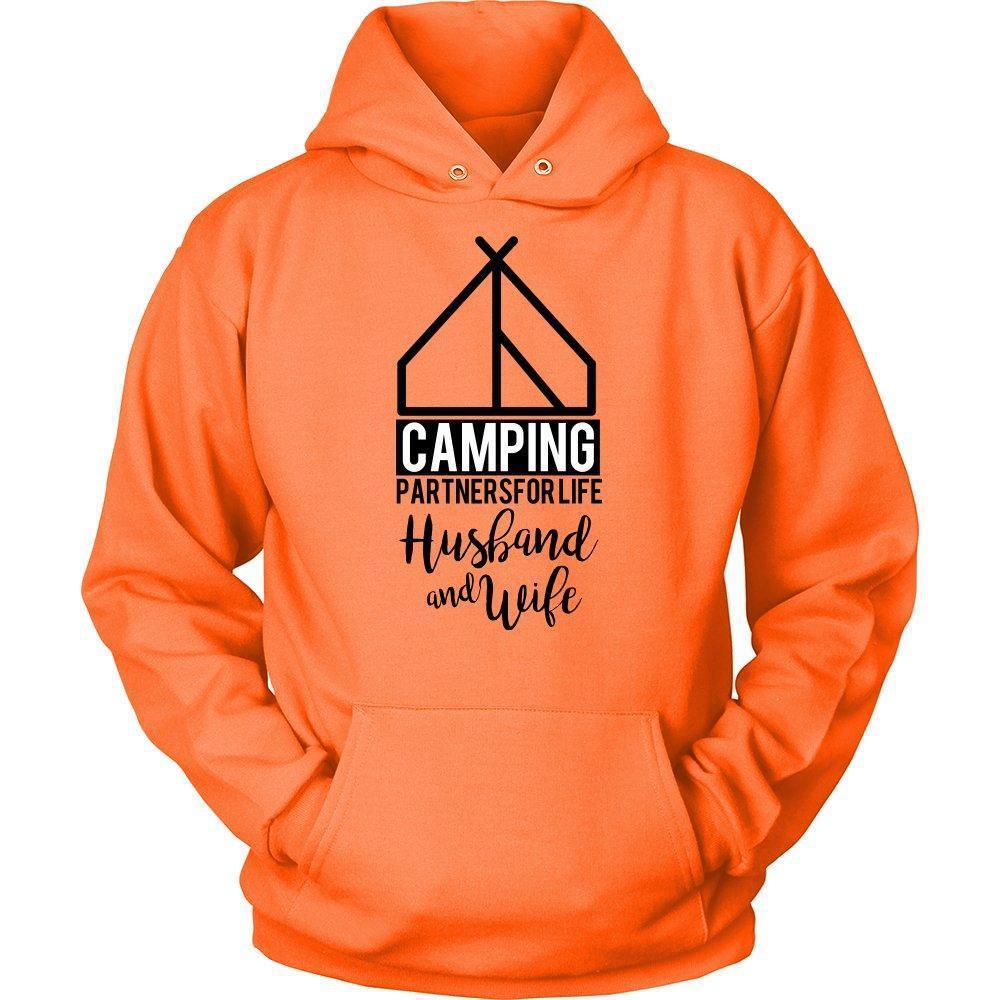 'Camping Partners for Life' Unisex Hoodie-KaboodleWorld