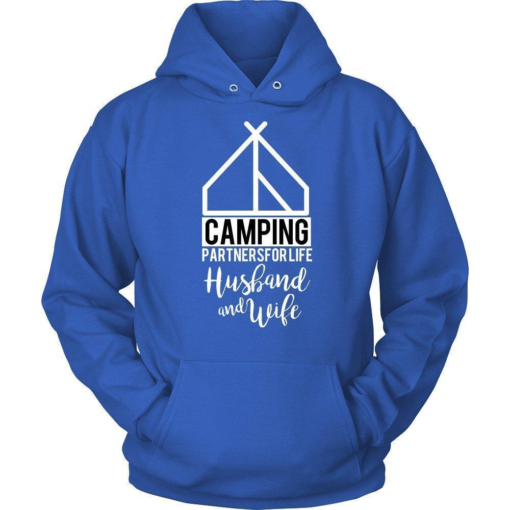'Camping Partners for Life' Unisex Hoodie-KaboodleWorld