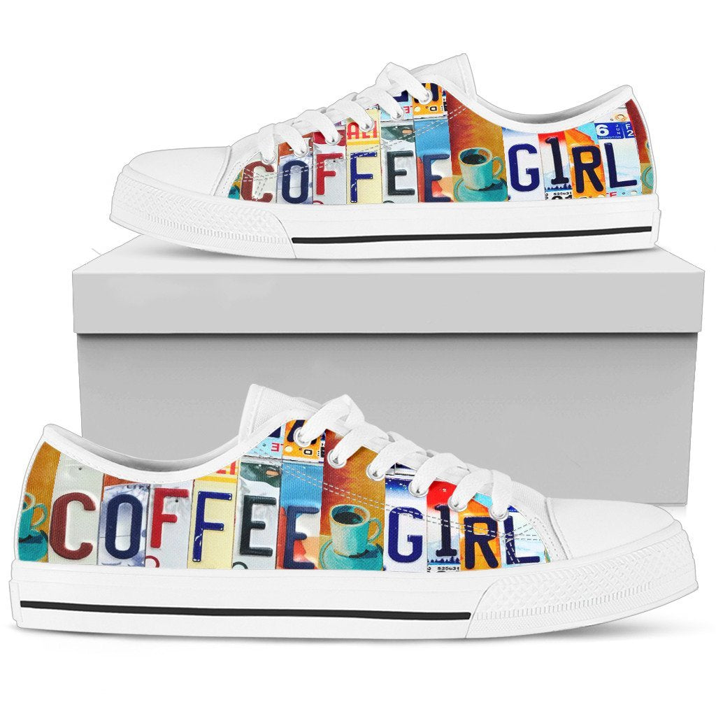 Coffee Girl Low Top-KaboodleWorld