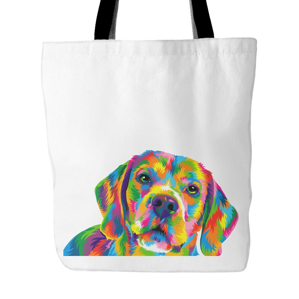 Colorful Beagle Tote-KaboodleWorld