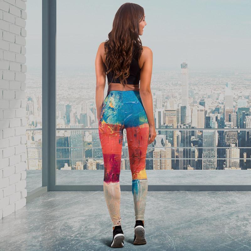 Comfy Vibrant Legging - Graffiti 19-KaboodleWorld
