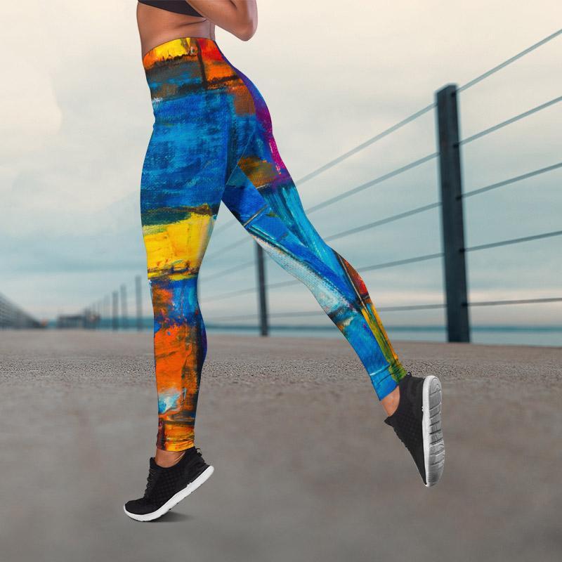 Comfy Vibrant Legging - Graffiti 21-KaboodleWorld