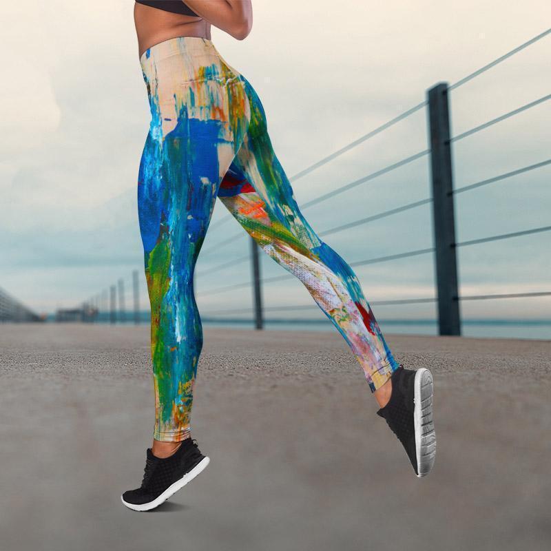 Comfy Vibrant Legging - Graffiti 22-KaboodleWorld