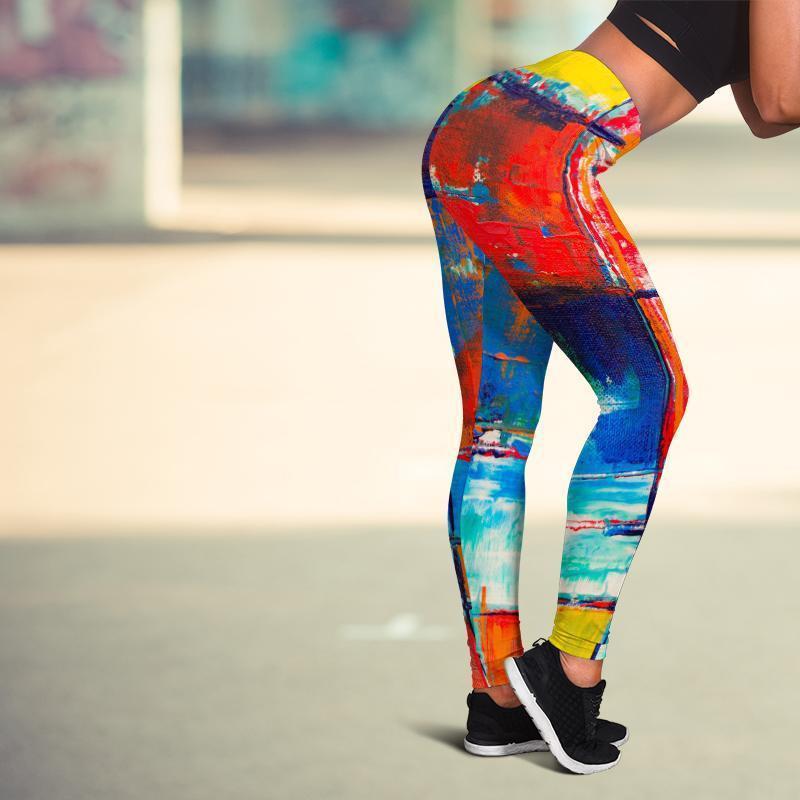 Comfy Vibrant Leggings - model 14-KaboodleWorld