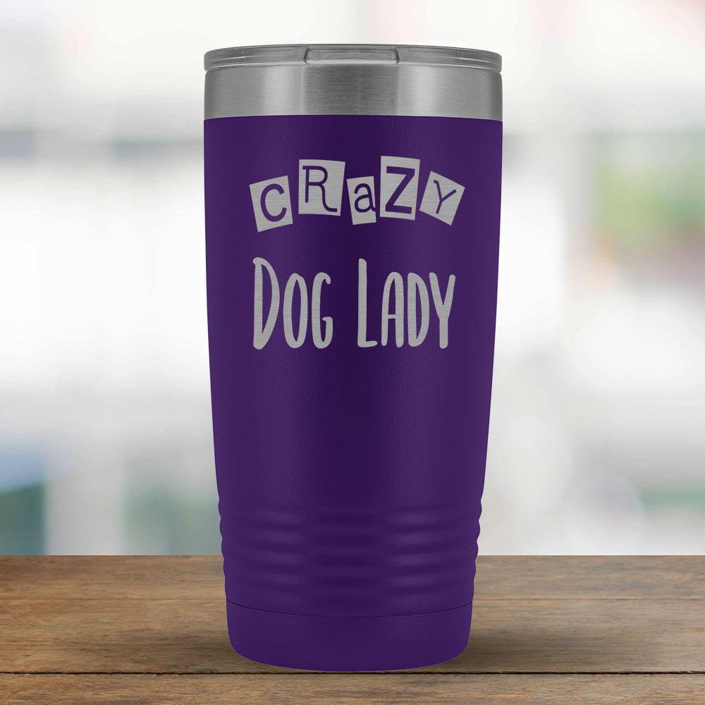 Crazy Dog Lady - 20oz Tumbler-KaboodleWorld