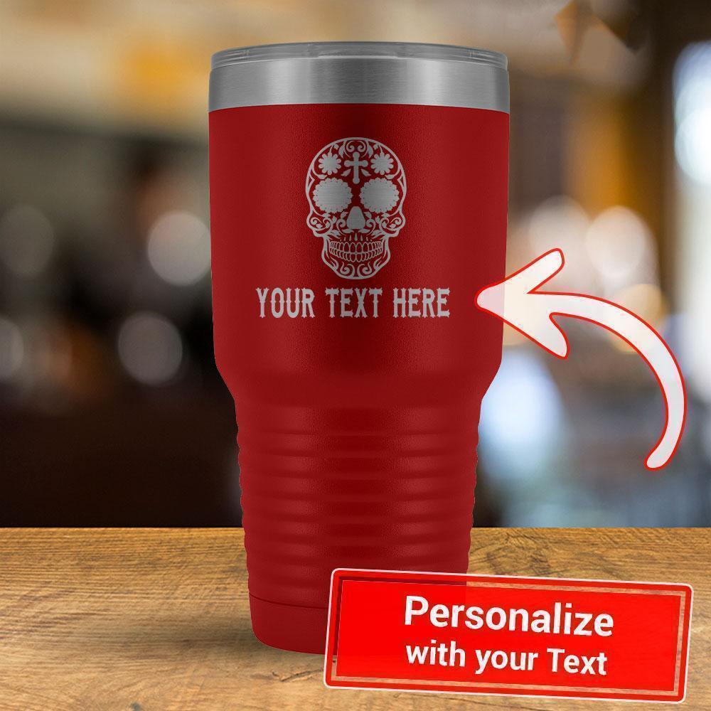 Custom Text - Calevara - B - 30oz Tumbler-KaboodleWorld