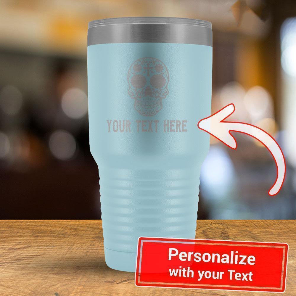 Custom Text - Calevara - B - 30oz Tumbler-KaboodleWorld
