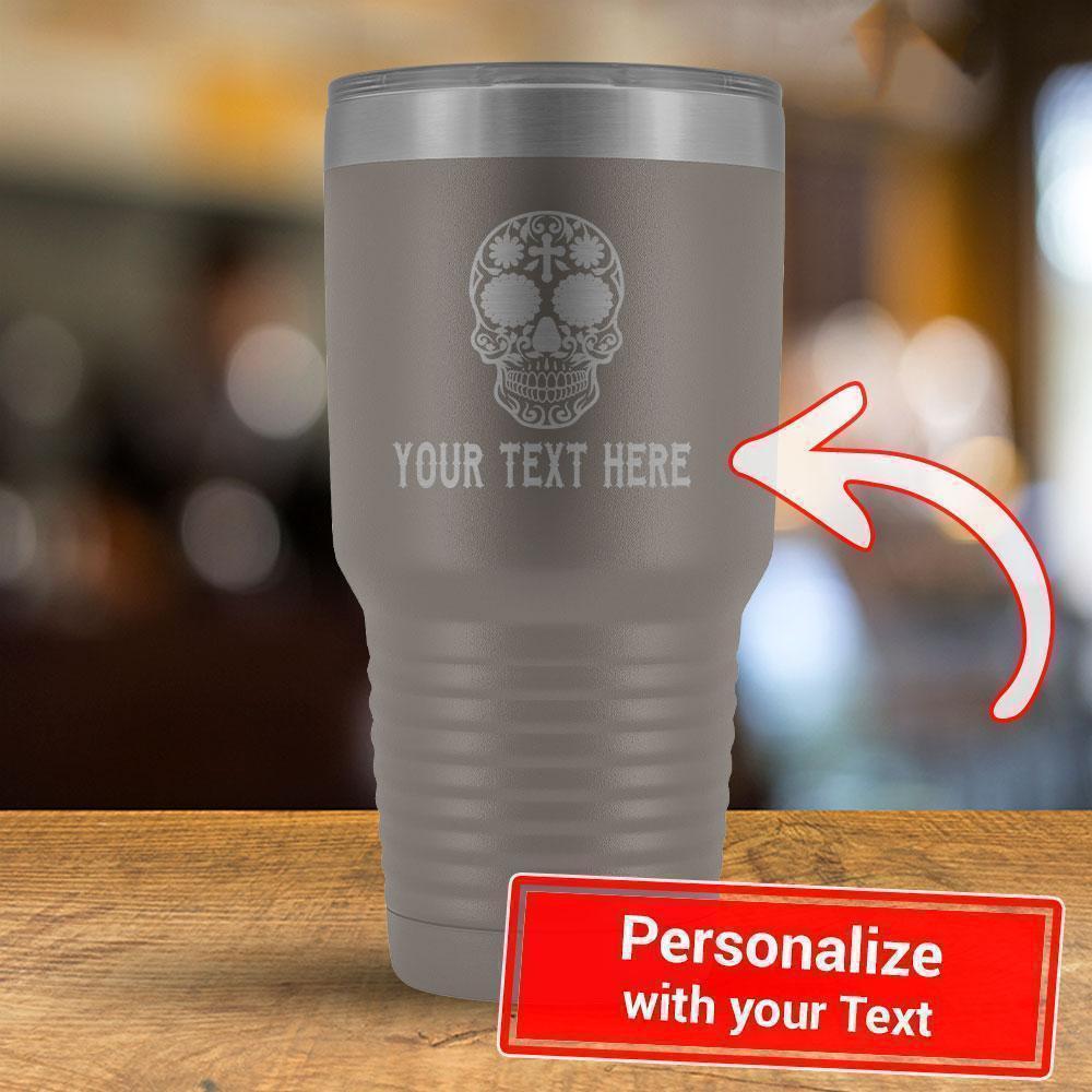 Custom Text - Calevara - B - 30oz Tumbler-KaboodleWorld