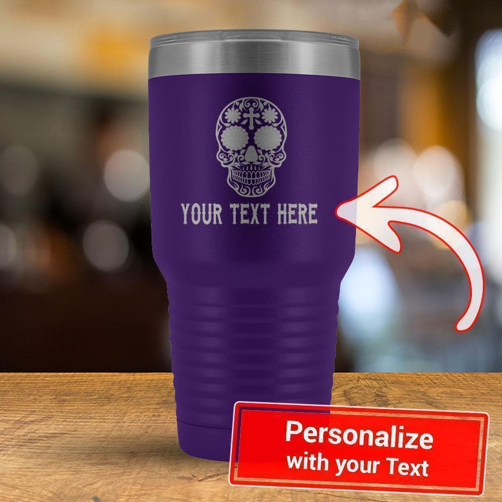 Custom Text - Calevara - B - 30oz Tumbler-KaboodleWorld