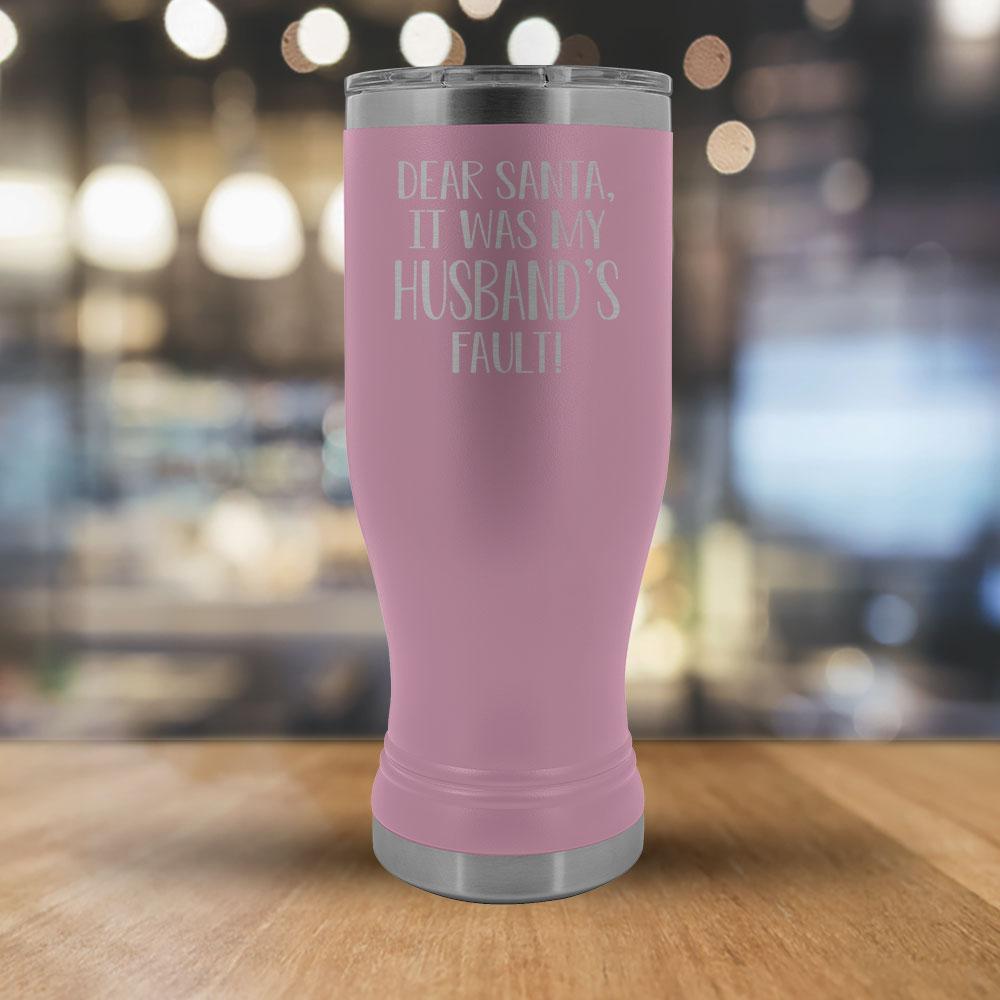 Dear Santa it was my Husband's Fault - 20oz Boho Tumbler-KaboodleWorld