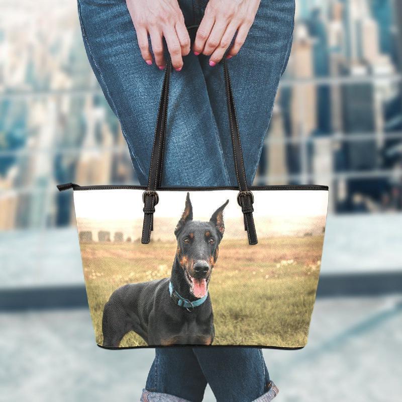 Doberman Small Tote-KaboodleWorld