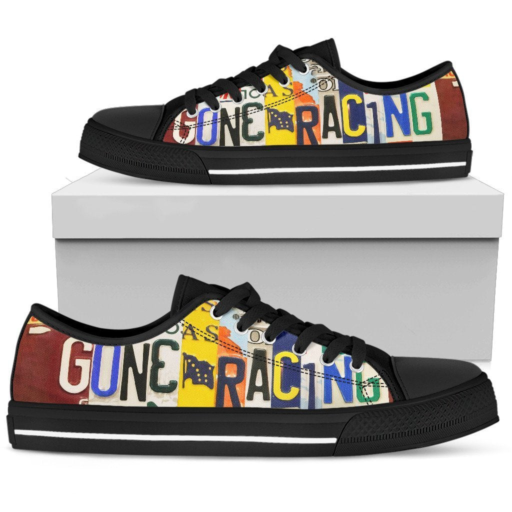 Drag Racer Low Top Shoes Men-KaboodleWorld