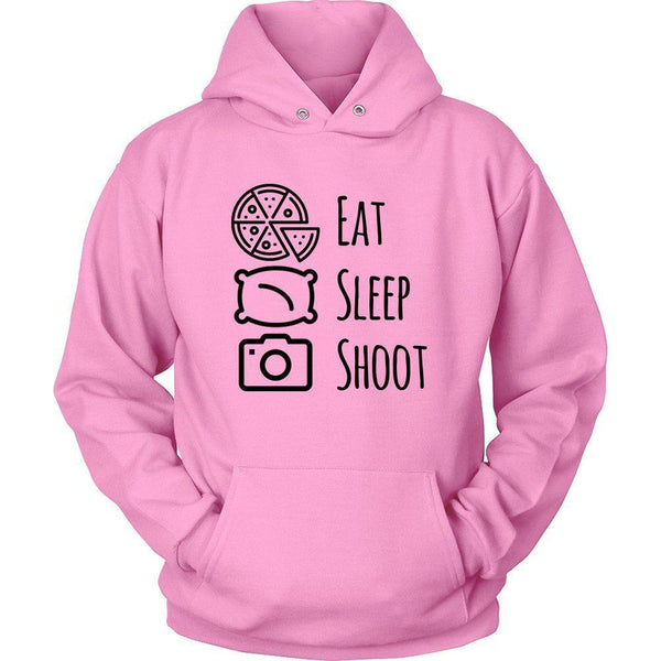 'Eat Sleep Shoot' Unisex Hoodie-KaboodleWorld