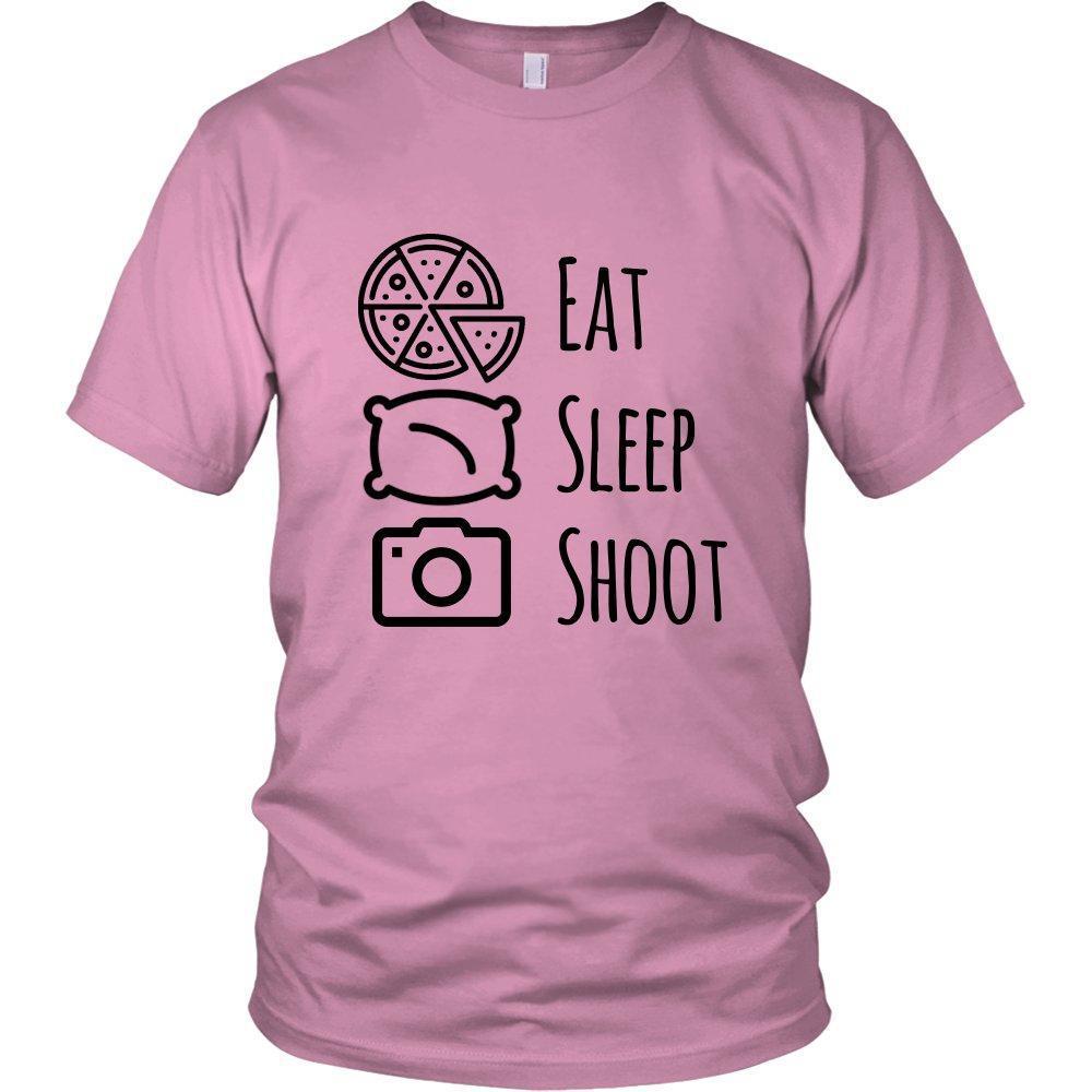 'Eat Sleep Shoot' Unisex T-Shirt-KaboodleWorld