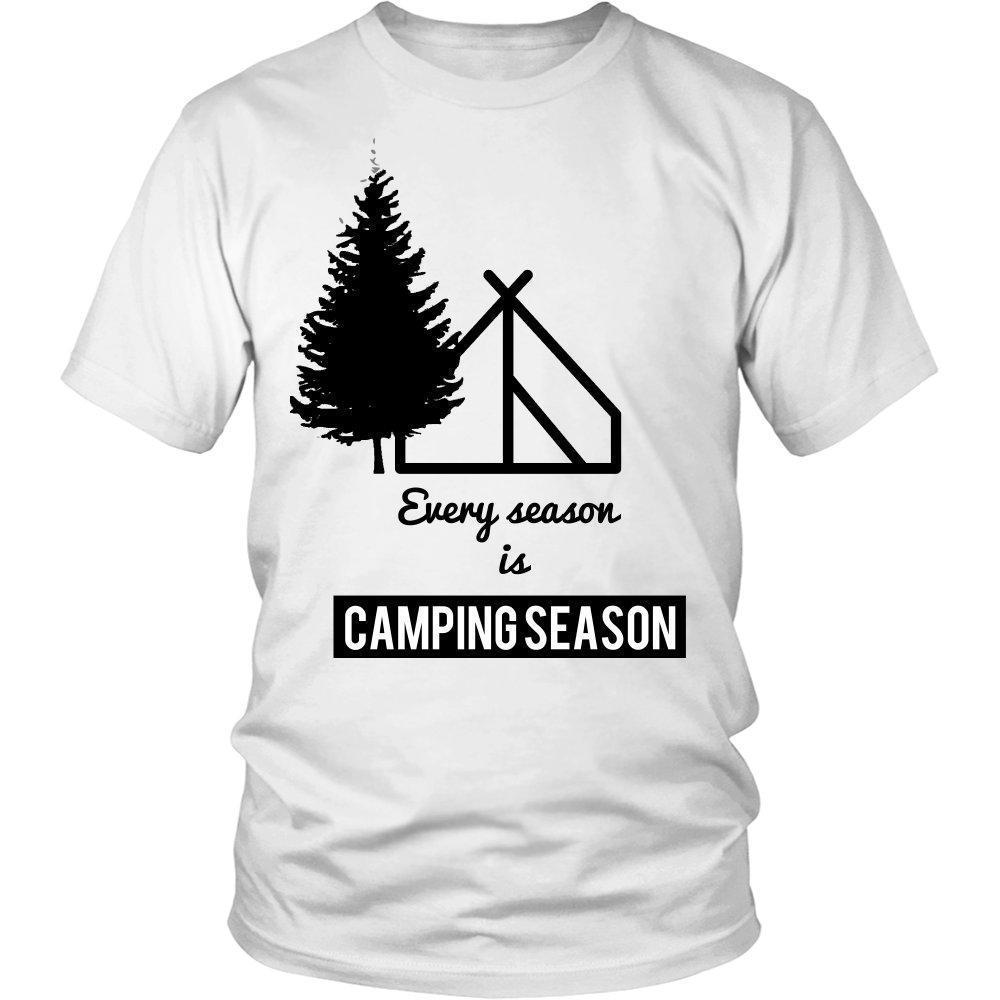 'Every Season Is Camping Season' T-Shirt-KaboodleWorld