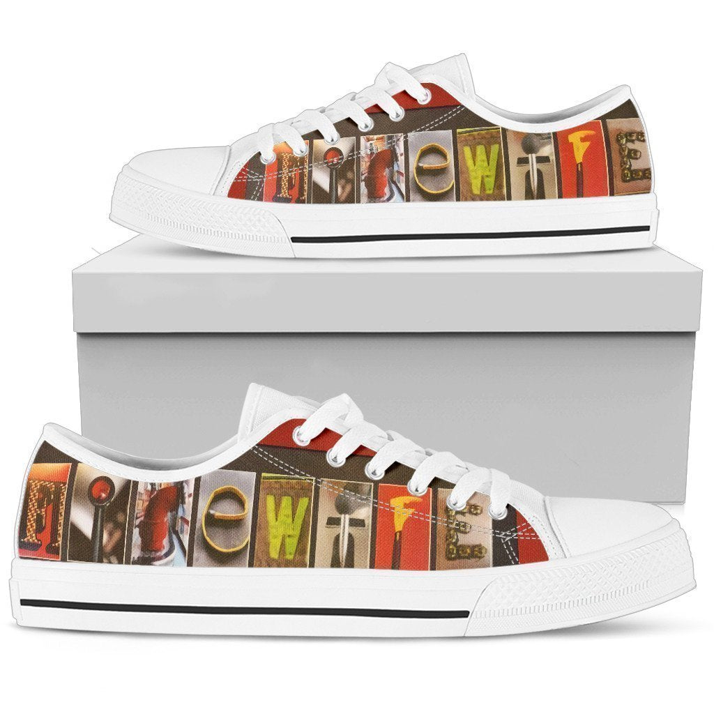 Fire Wife Low Top Shoes-KaboodleWorld