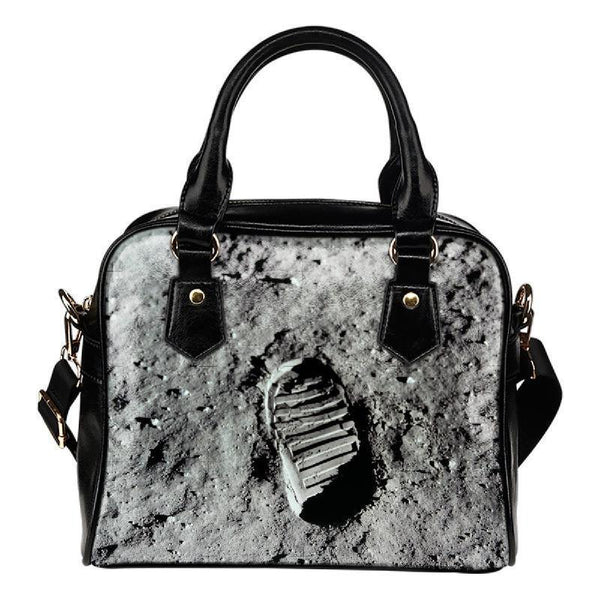 Foot Print on the Moon Handbag-KaboodleWorld