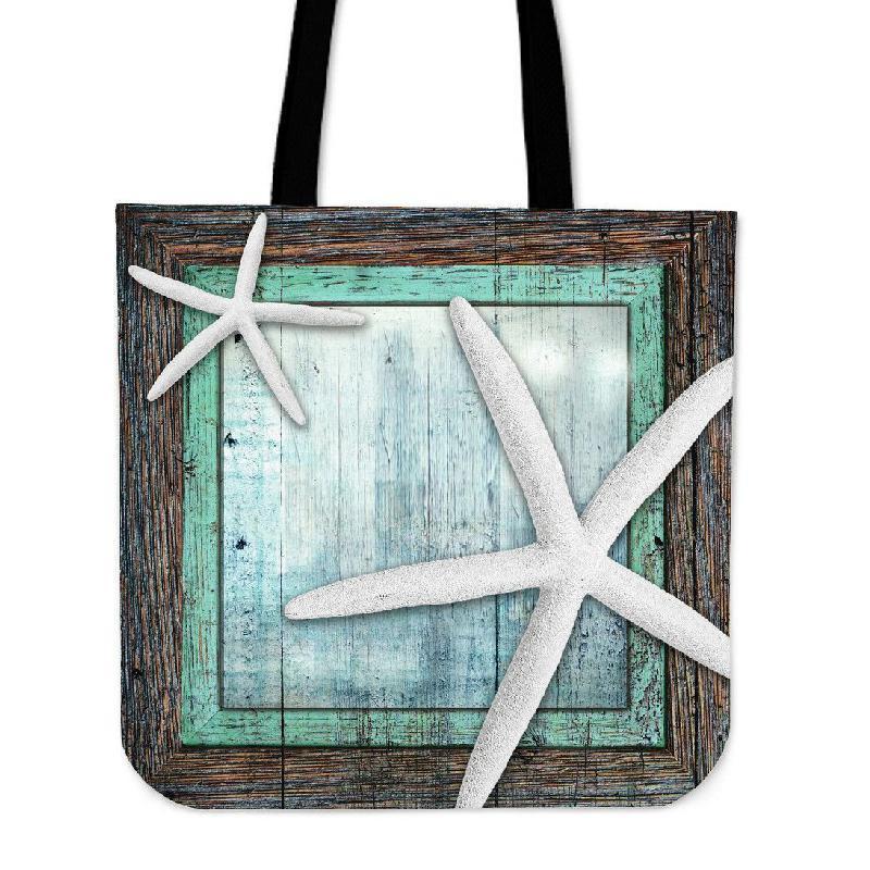 Framed Gypsy Sea V1 1 - Cotton Tote-KaboodleWorld