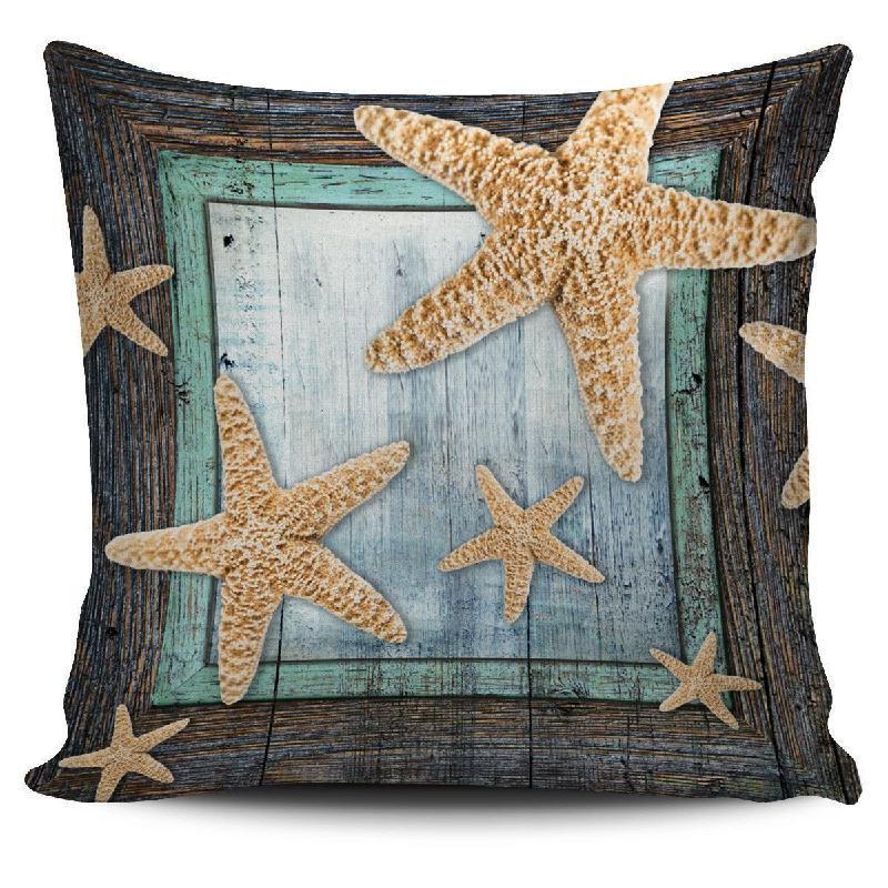 Framed Gypsy Sea V1 2 Pillow Cover-KaboodleWorld