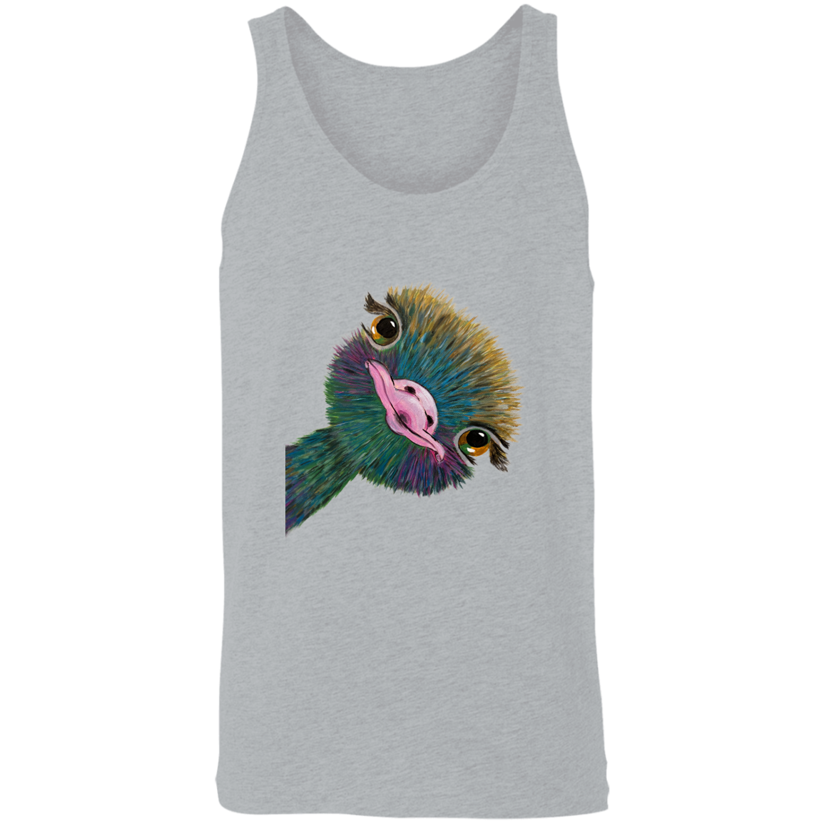 Funny Ostrich - Tank Top-KaboodleWorld