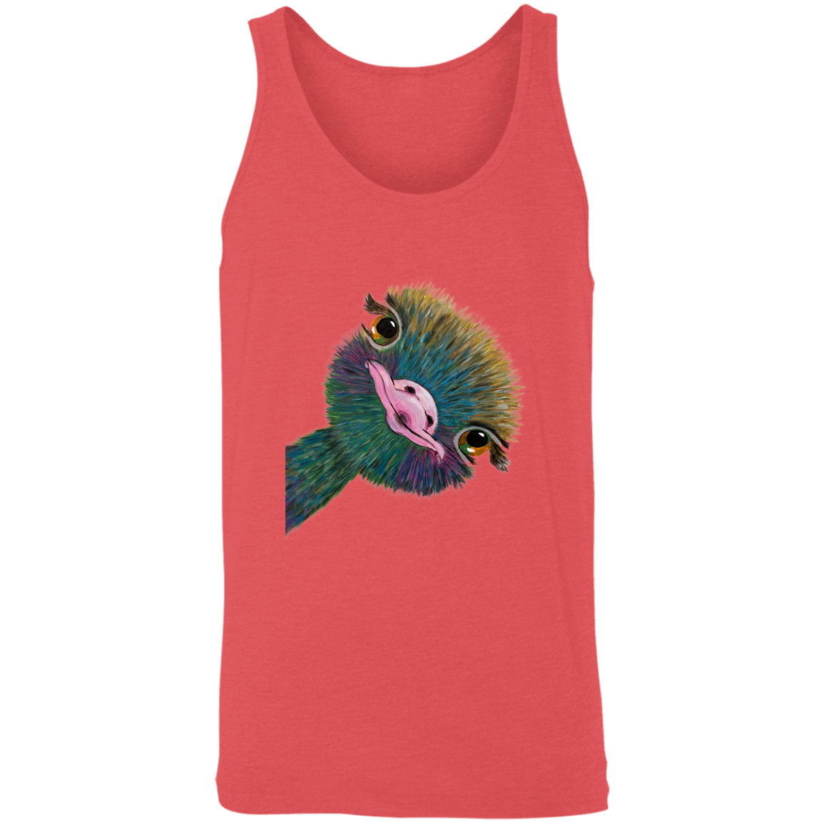 Funny Ostrich - Tank Top-KaboodleWorld
