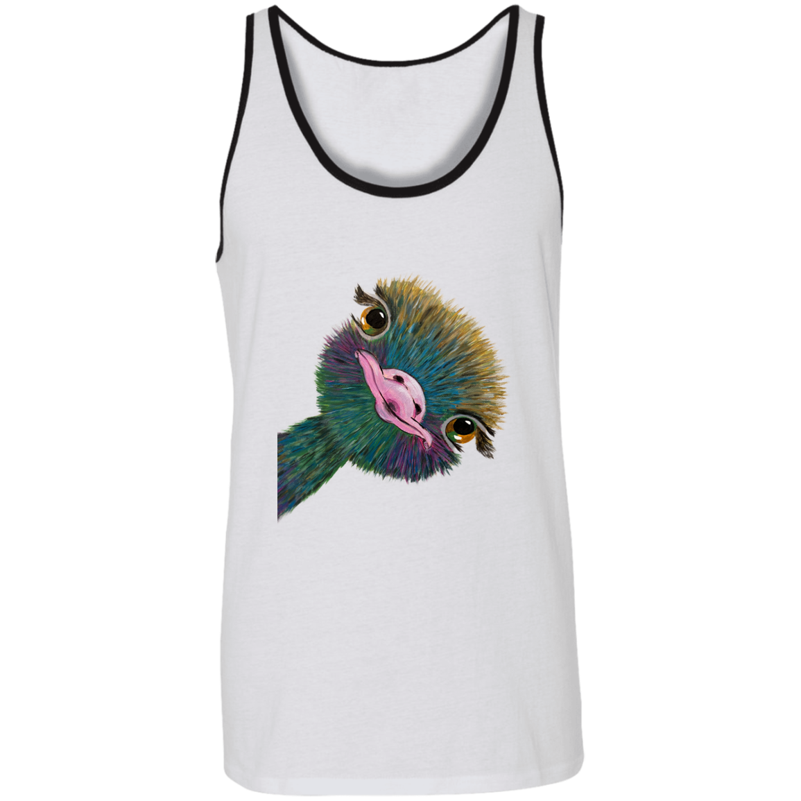 Funny Ostrich - Tank Top-KaboodleWorld