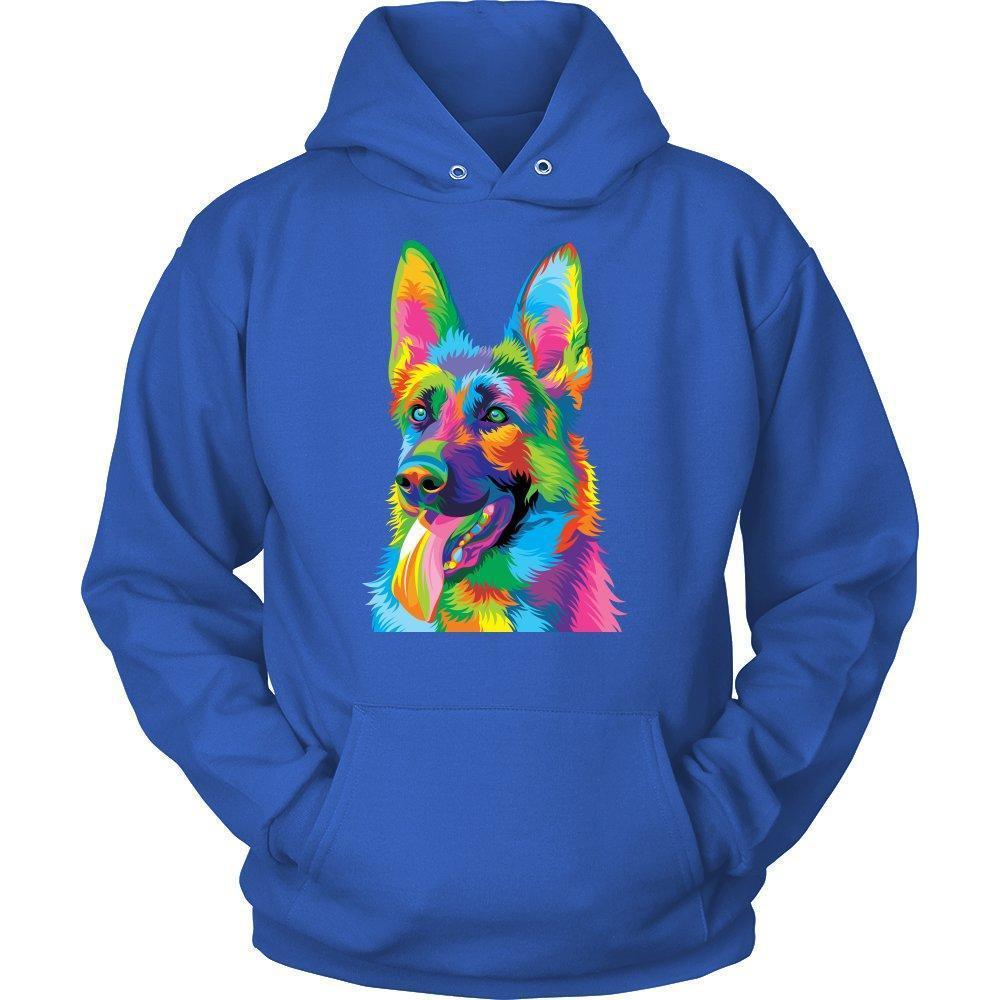 German Shepherd Unisex Hoodie-KaboodleWorld
