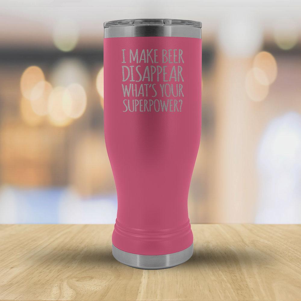 I Make Beer Disappear What's Your Superpower - 20oz boho tumbler-KaboodleWorld