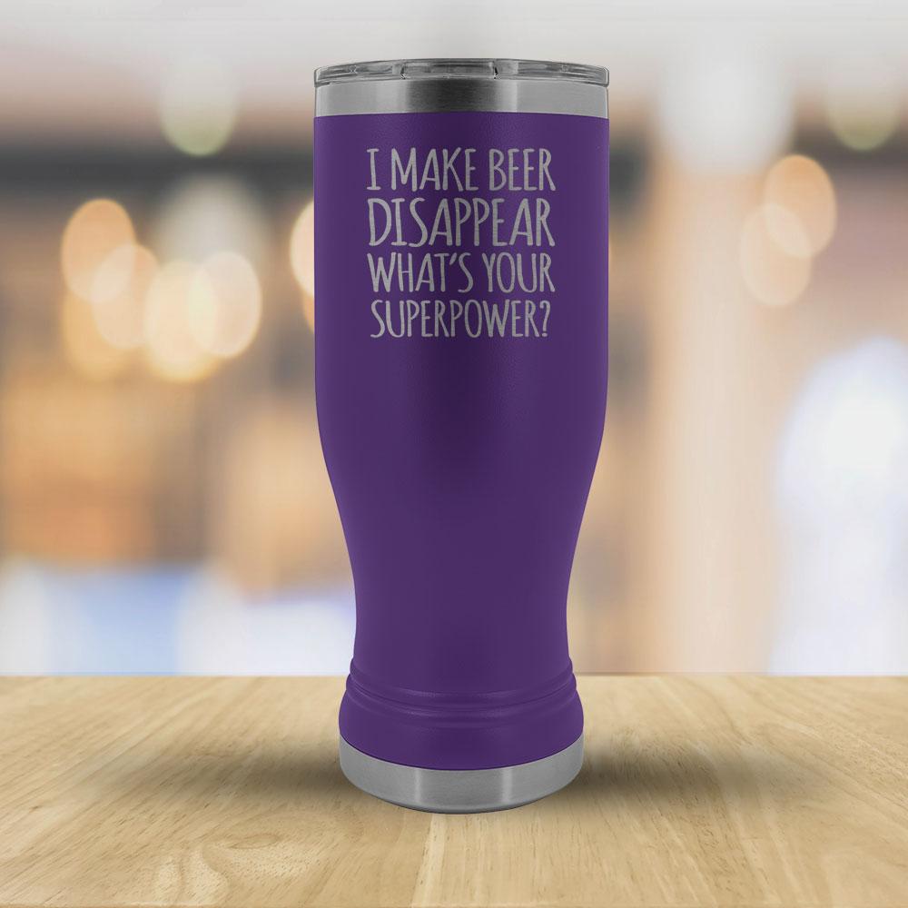 I Make Beer Disappear What's Your Superpower - 20oz boho tumbler-KaboodleWorld