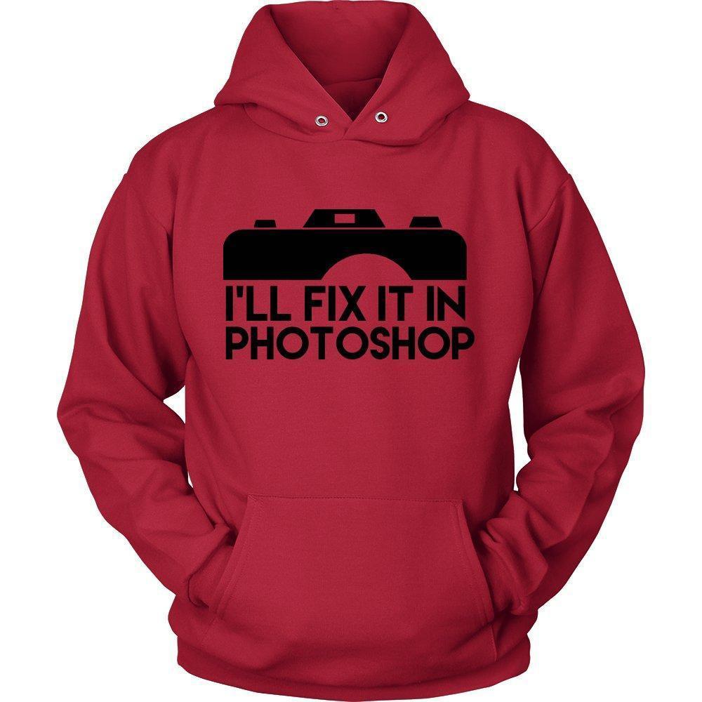 'I'll Fix It In Photoshop' Unisex Hoodie-KaboodleWorld