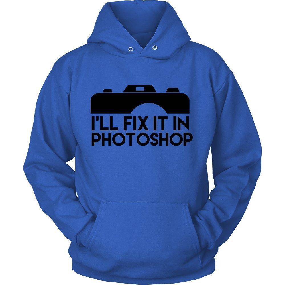 'I'll Fix It In Photoshop' Unisex Hoodie-KaboodleWorld