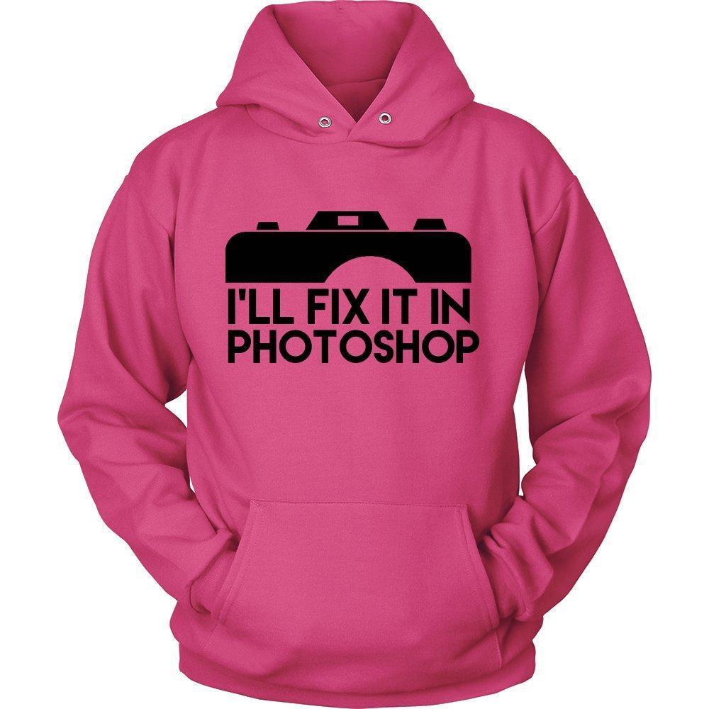 'I'll Fix It In Photoshop' Unisex Hoodie-KaboodleWorld